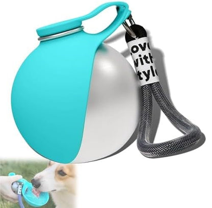 CucuPaw | Yalıtımlı, Katlanabilir Kedi - Köpek Su Şişesi